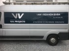 Logo Van Vrekhem BVBA.  V.V. Projects